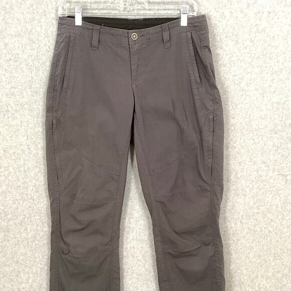 Kuhl Pants Size 8 Short Legendary Hiking Gorpcore Outdoor Active Gray - Picture 3 of 16